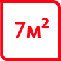 7 м²